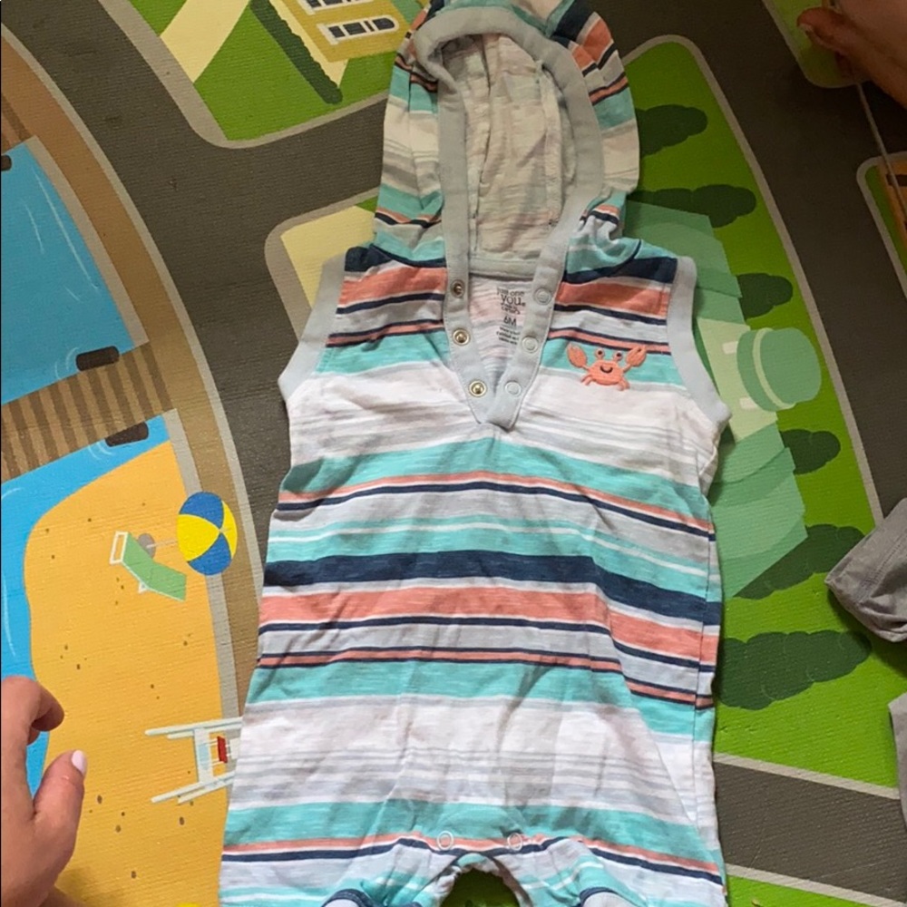 6 month romper